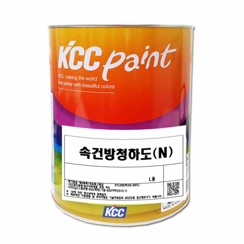 KCC 페인트 속건 방청하도(N) 1L 녹방지 방청프라이머 사비, 적갈색, 1개 페인트하도작은것