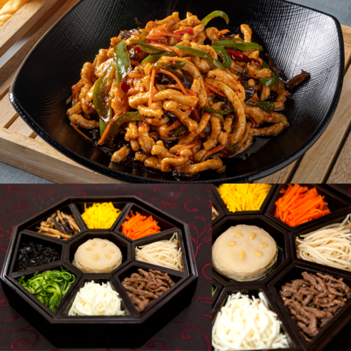 잡채를 완성하는 최고의 선택, 최고기나라 돼지고기