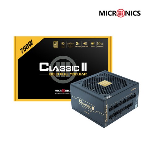 마이크로닉스 Classic II 750W 80PLUS GOLD 풀모듈러