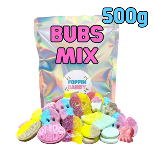 스웨디시 젤리 캔디 법스 믹스 BUBS 500g