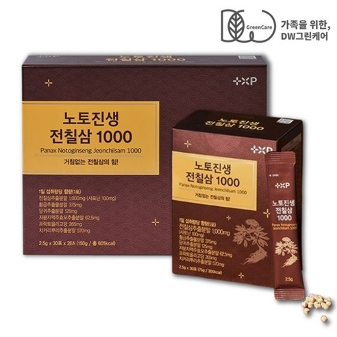 노토 진생 전칠삼 1000 삼칠삼, 150g, 1개