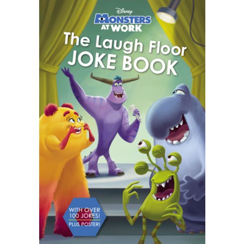 (영문도서) The Laugh Floor Joke Book (Disney Monsters at Work) Paperback, Random House Disney, English, 9780736442497