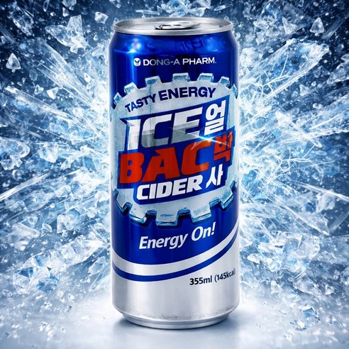 동아제약 얼박사 얼음 박카스 사이다 캔355ml 12개입