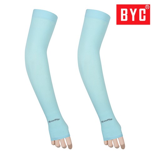 BYC 손등커버 쿨토시 2개세트 UV차단/여름 팔토시, 2세트, 스카이