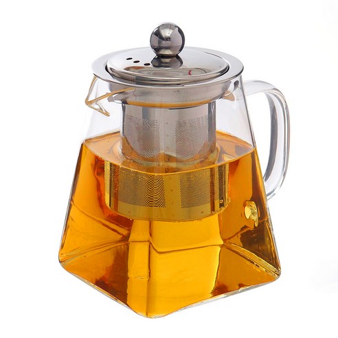 로하티 그라시아 내열유리 차포트: 사각 차우리기의 스타일리시한 보관 솔루션