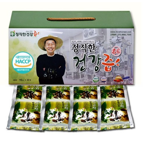 정직한건강즙 정직한 헛개나무즙(나무+열매) 국내산, 110ml, 30포