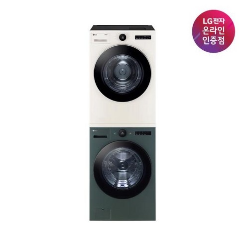 꿈결 같은 세탁 경험, LG 트롬 FX25GNR-20EN 그린베이지로 완성하세요!