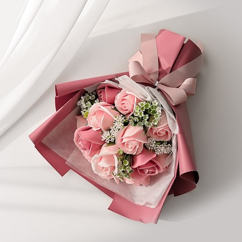 코코도르 비누꽃 꽃다발 + 쇼핑백 세트는 특별한 선물을 원하는 분들에게 추천드립니다.