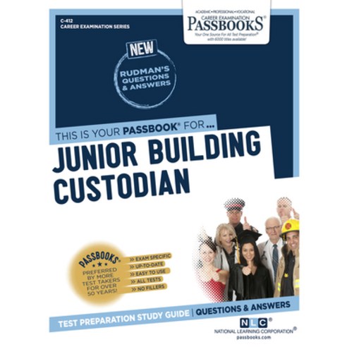 Junior Building Custodian Volume 412 Paperback, Passbooks, English, 9781731804129