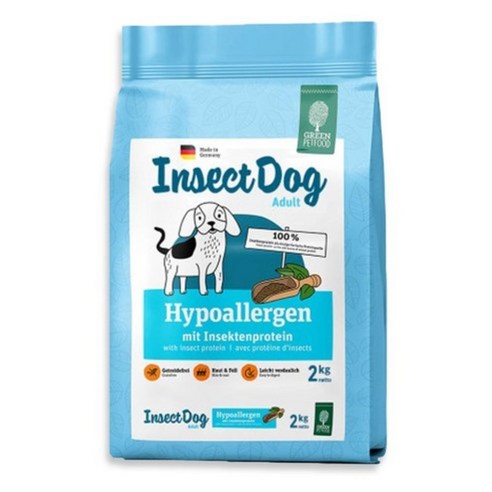 인섹트도그 하이퍼알러지 독일 강아지 곤충사료, 하이퍼알러지 큰알갱이, 1개, 10kg