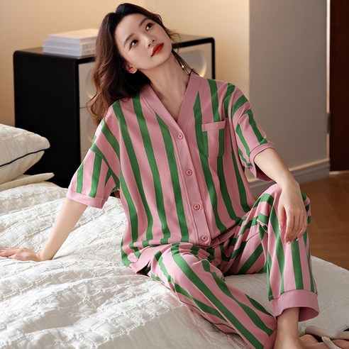 ANYOU 순면 잠옷으로 쾌적하고 스타일리시한 여름밤을!