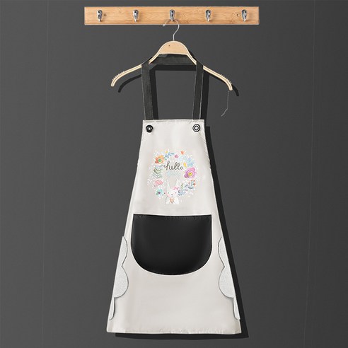 2개 방수 및 내유 앞치마 파스텔 남녀공용, B2