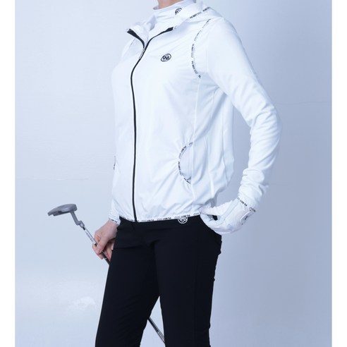 PG 루시 여성골프 풀집업 바람막이 후드 점퍼