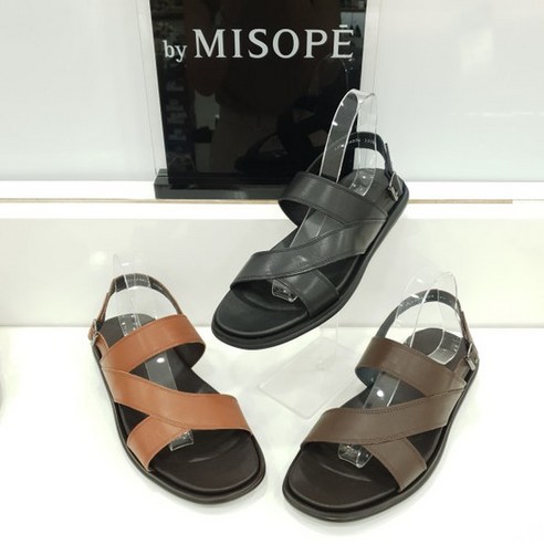 미소페 122124004- 16 남성 스트랩 샌들 ( 소재가부드러움)