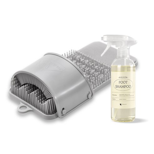 발롱 국내생산 3D 풋브러쉬 세트, 당신의 발을 위한 특별한 케어