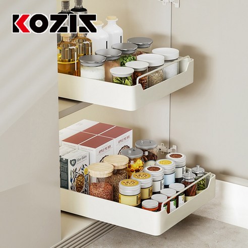 코지스 슬라이딩 선반으로 주방 공간 혁명!