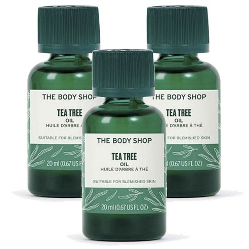 더바디샵 티 트리 오일, 3개, 20ml