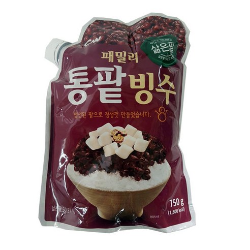 빙수기  청우 통팥빙수 750g, 1개