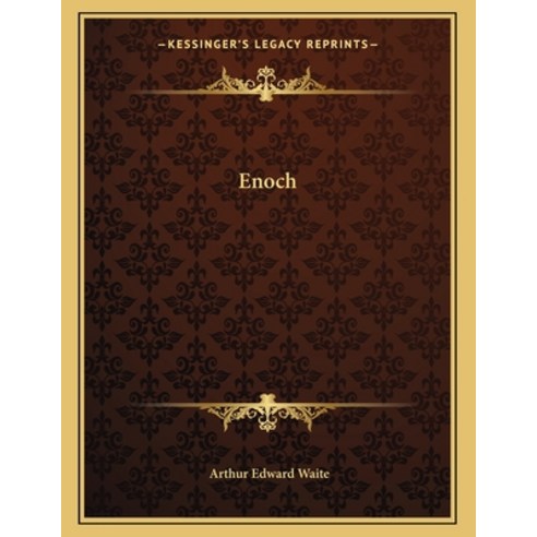 Enoch Paperback, Kessinger Publishing, English, 9781163065051