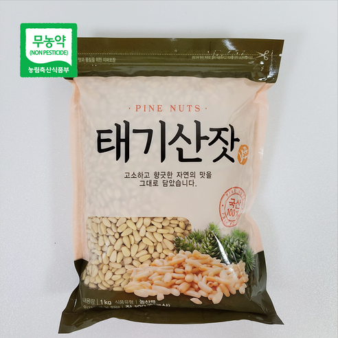 국내산 태기산잣(500g 1kg) 황잣 백잣 [산지직송 견과류], 1개, 500g