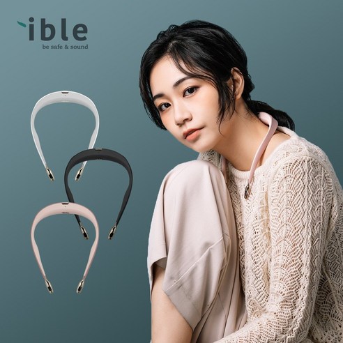 ible 웨어러블 음이온 휴대용 공기청정기 M1 / 50Cm, 03.ible L1 블랙