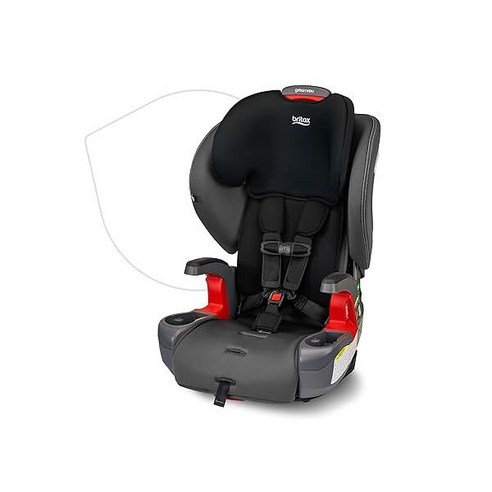 Britax Grow with You Harness-2-Booster Car Seat 2-in-1 High Back Booster Quick-Adjust 5-Point Har, Grow With You (non-ClickTight, Mod Black