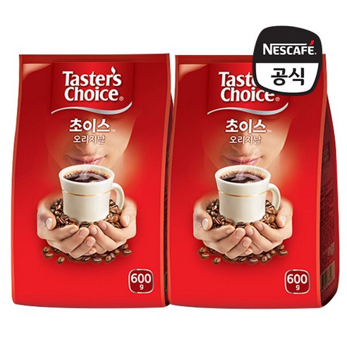 테이스터스초이스 오리지날, 600g, 2개