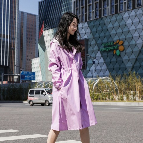 유니허니 트렌치 레인코트 골프우비, XL(100~105), 핑크, 1개