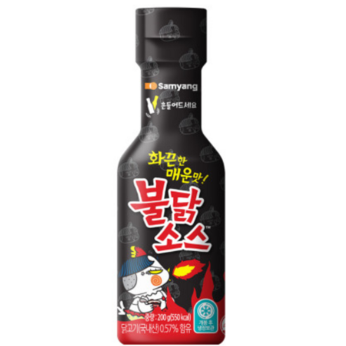 삼양 불닭소스, 200g, 4개