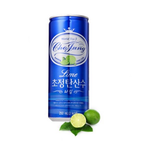 초정탄산수 라임, 250ml, 90개