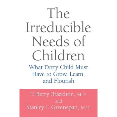 (영문도서) The Irreducible Needs of Children: What Every Child Must Have to Grow Learn a... Paperback, Balance, English, 9780738205168