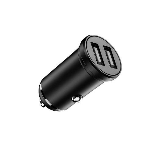 자동차 충전기 자동차 USB 휴대 전화 플래시 충전기 담배 라이터 자동차 충전기, 듀얼 USB3.1A