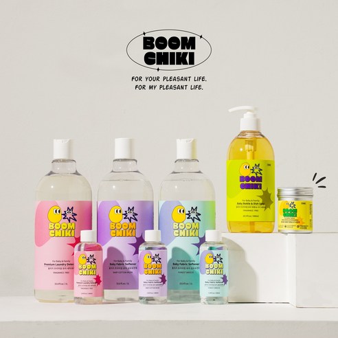 BOOMCHIKI 붐치키 프리미엄 유아 섬유유연제 1L 포레스트브리즈향, 2개, 1000ml