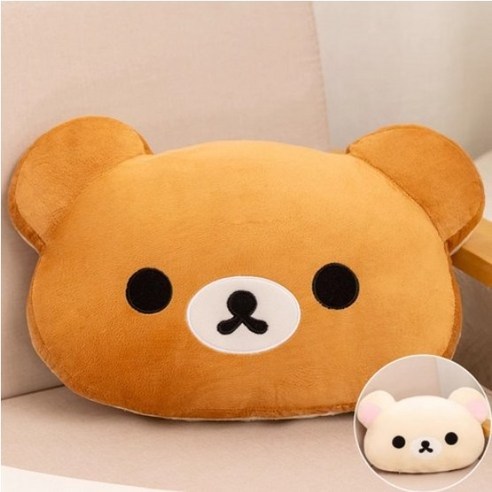 푹신함에 귀여움 한 스푼! 리락쿠마 쿠션, 지친 일상에 힐링을 더하다 🐻 리락쿠마쿠션
