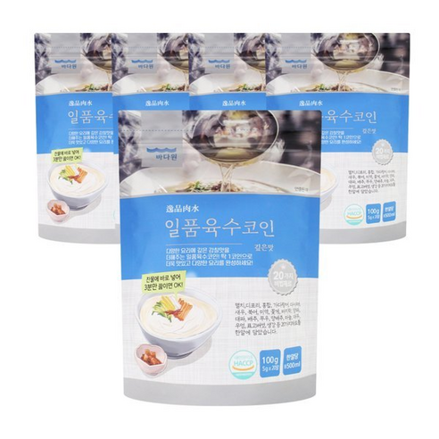 일품육수코인 깊은맛 100gx5개 (5gx100개)