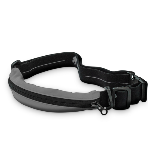 타이트엔드 tight running belt 슬림 웨이스트백 X2, 그레이, 1개