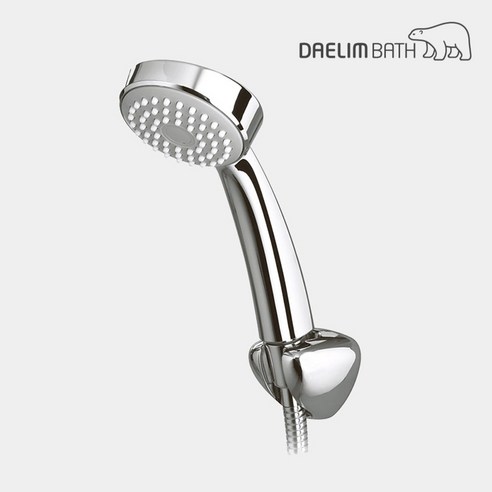대림바스 샤워기 헤드 1모드 절수 샤워헤드 DL-S4503, 1개, 크롬 혼합(은색)