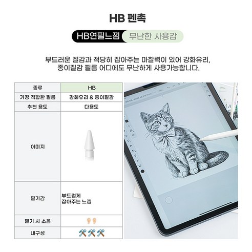 반영구적 애플펜슬 필기 경험을 위한 최고의 교체 펜촉