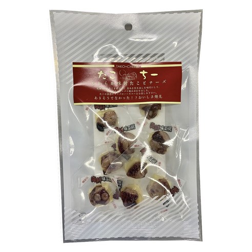 Tukunaka 타코치 부드럽게 맛낸 문어와 치즈, 55g, 1개 - 어포스낵 | 쿠팡