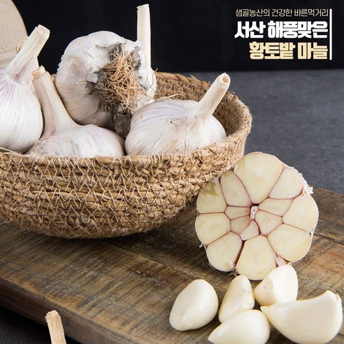 2023 서산마늘 대서마늘 3kg 통마늘 중 대 특 사이즈, 중 3kg, 1개