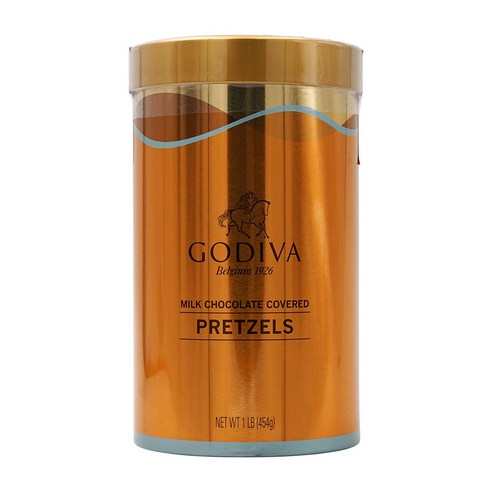 고디바 밀크 초콜릿 프레첼 틴 454g, Milk Chocolate-Pretzels