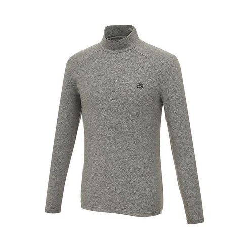 필드의 품격을 높이는 섬세한 터치, 디즈니골프 남성 스몰로고 하이넥 하프넥 티셔츠 디즈니골프웨어