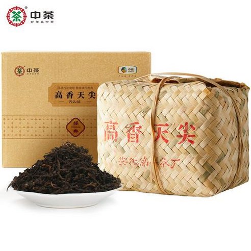 고향천첨 1급 안화흑차 1000g 천첨차 중량차엽 백년목창 정종 흑모차 고법홍배 고향차 중국차, 1개입, 1개, 1kg