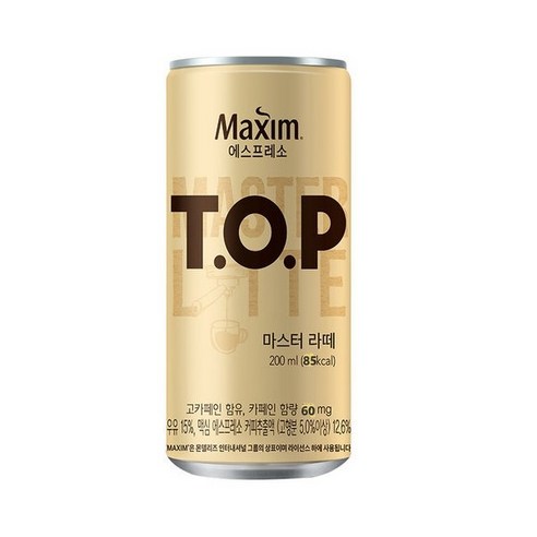 맥심 T.O.P 마스터 라떼 200ml