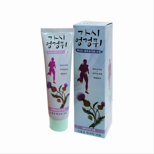 가시엉겅퀴 글루코사민 크림, 3개, 150ml