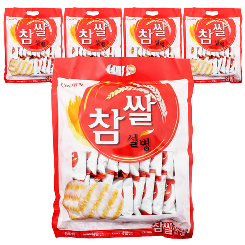 크라운 참쌀설병, 270g, 25개