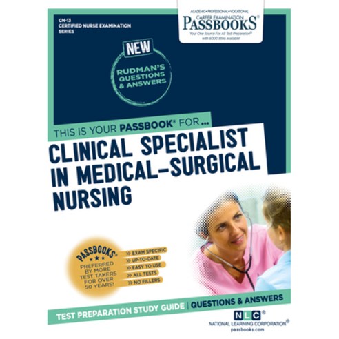 Clinical Specialist in Medical-Surgical Nursing Volume 13 Paperback, Passbooks, English, 9781731861139