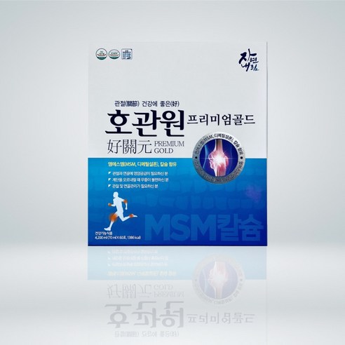 호관원 프리미엄골드 관절 연골 MSM 칼슘 70mlx10포, 70ml, 10개