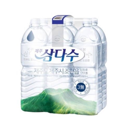 [ 무라벨 생수 ] 삼다수, 18개, 2L