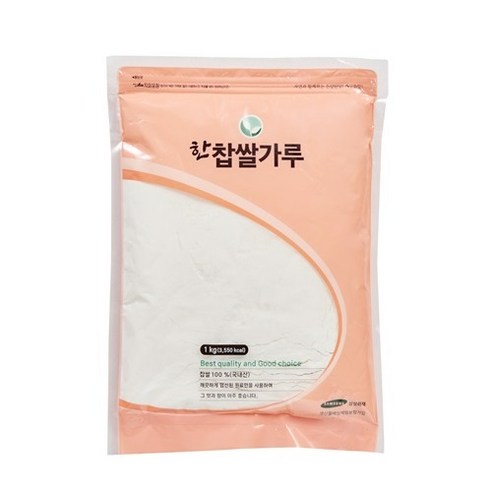 한식품 국산 찹쌀가루, 1kg, 1개